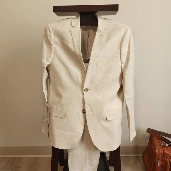 H&M Light Beige Suit - Picture 1 of 3